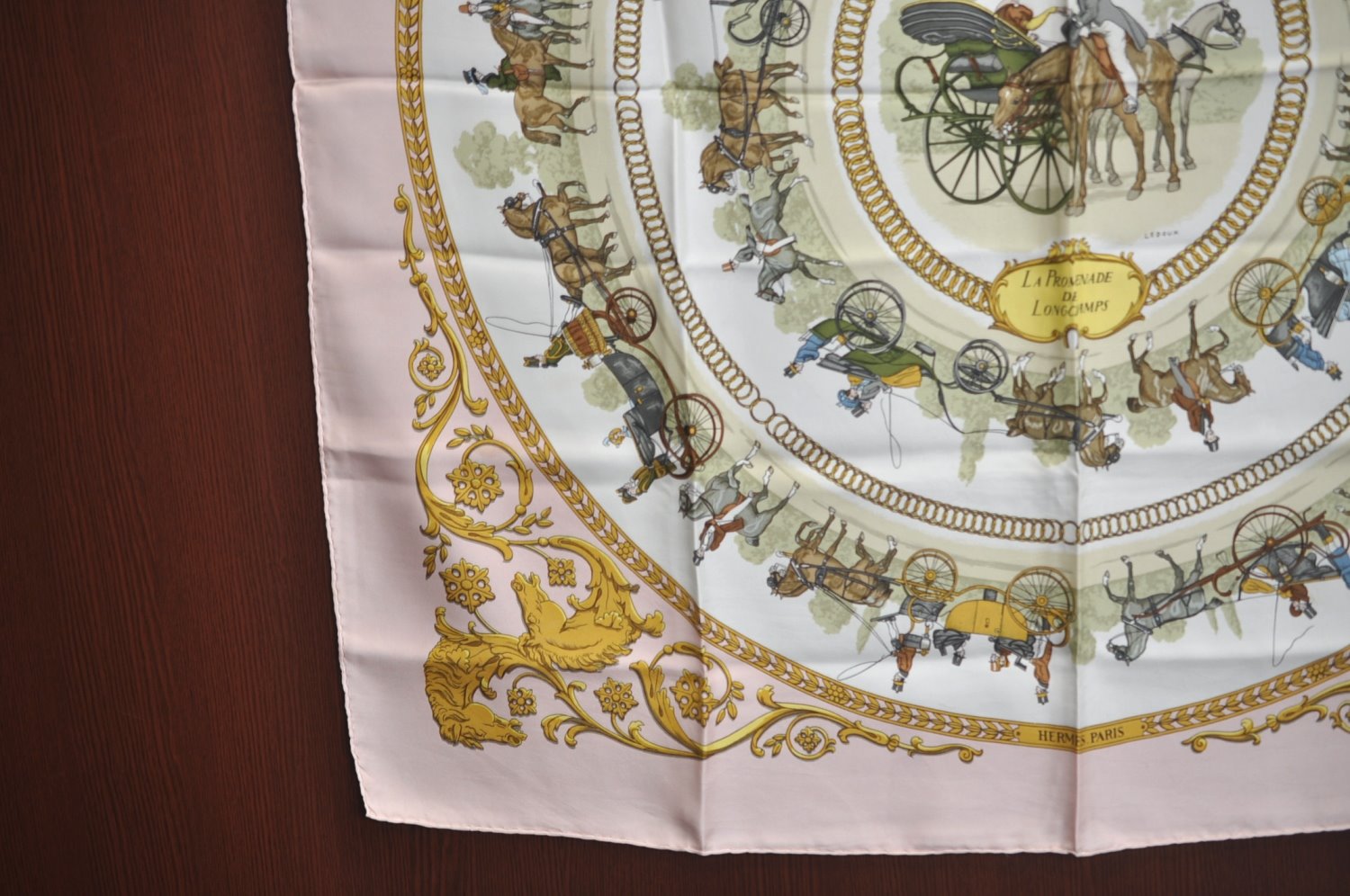 Authentic HERMES Carre 90 Scarf 