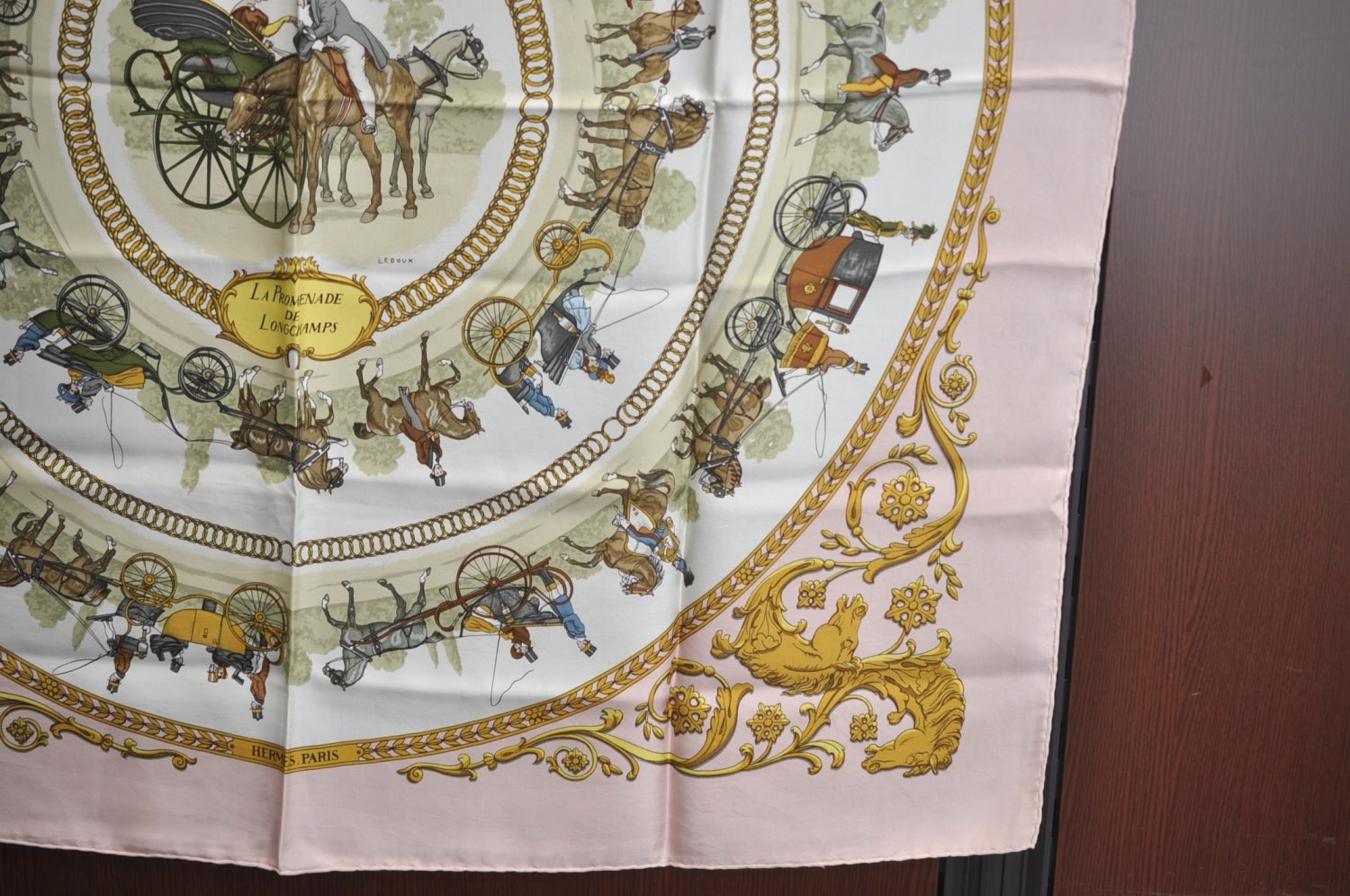 Authentic HERMES Carre 90 Scarf 