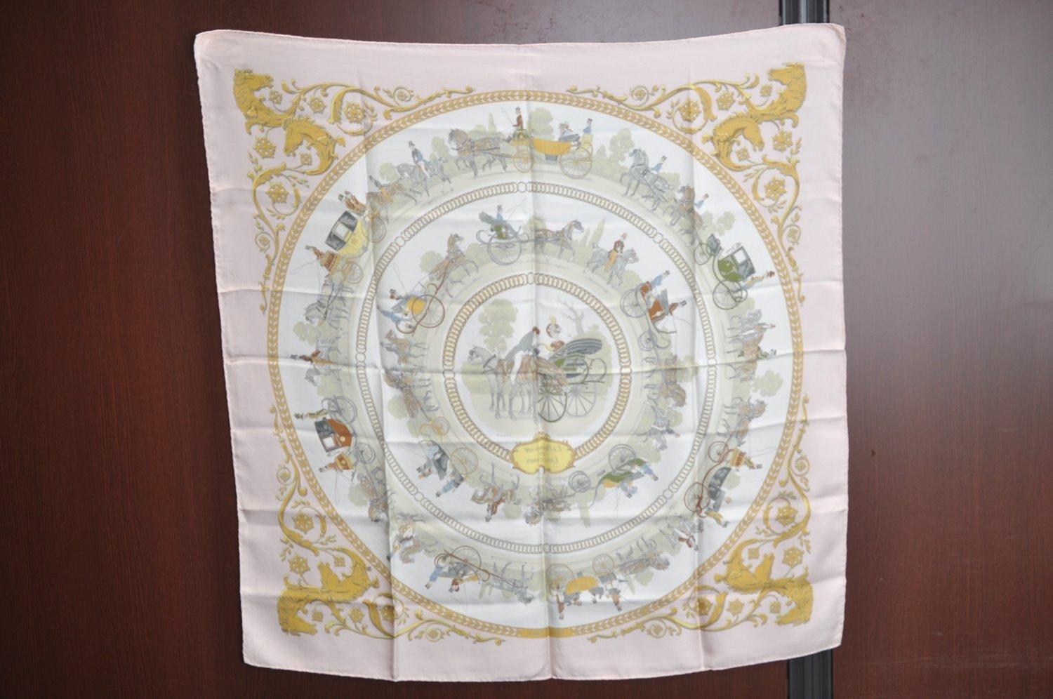 Authentic HERMES Carre 90 Scarf 