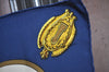 Authentic HERMES Carre 90 Scarf "LES CLES" Silk Navy K5806