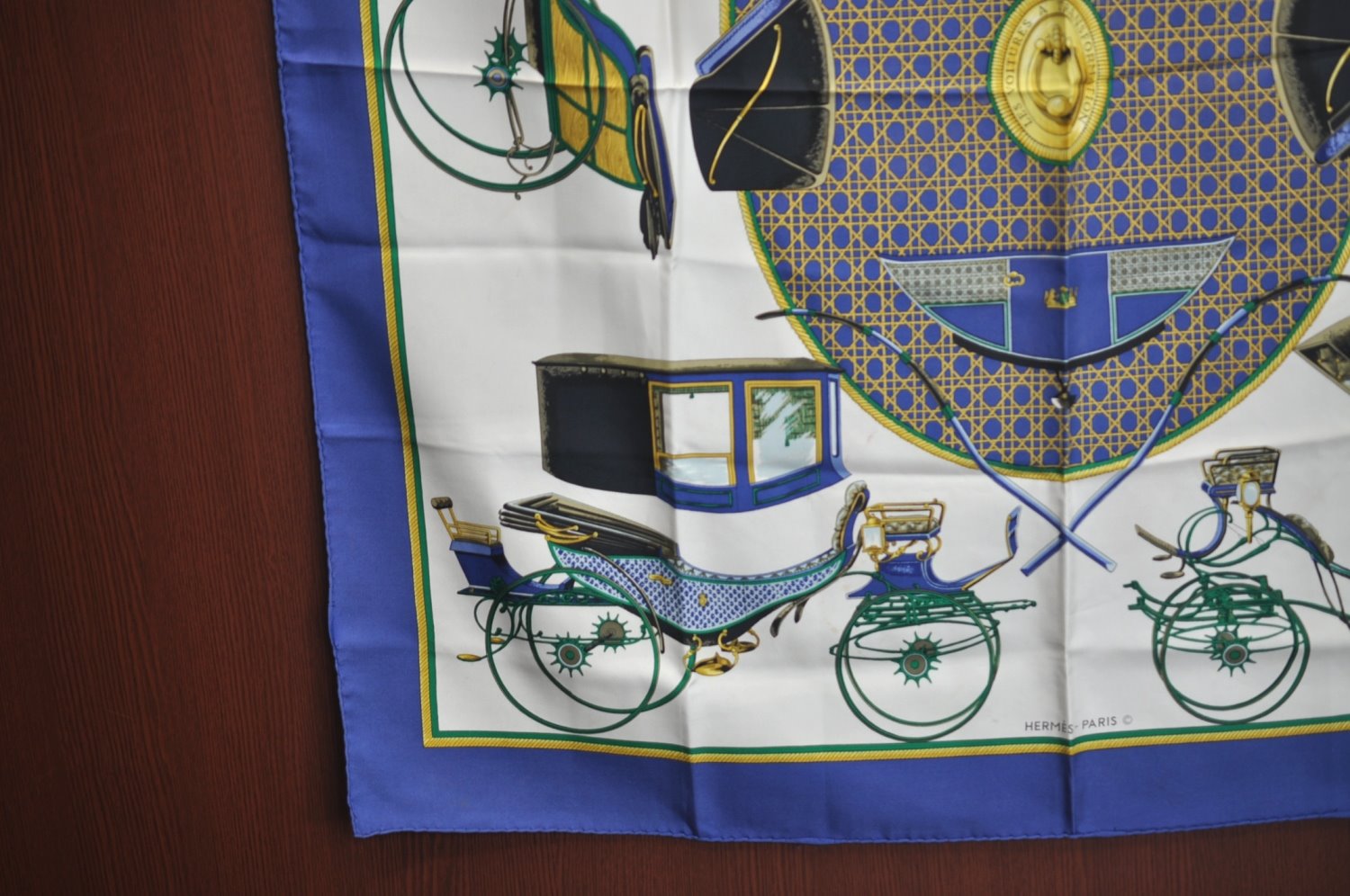 Authentic HERMES Carre 90 Scarf 