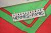 Authentic HERMES Carre 90 Scarf "Hermes Cup Palm Beach" Silk Red K5819