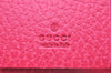 Authentic GUCCI Swing Vintage６Six Hooks Key Case Leather 354499 Pink K5820