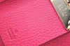 Authentic GUCCI Swing Vintage６Six Hooks Key Case Leather 354499 Pink K5820