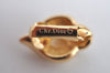 Authentic Christian Dior Rhinestone Clip-On Earrings Gold Plating CD K5825