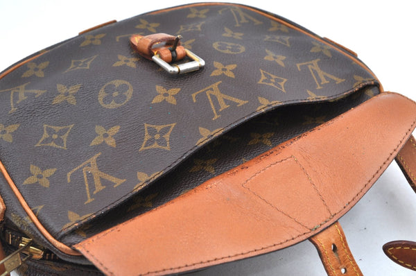 Auth Louis Vuitton Monogram Jeune Fille PM Shoulder Cross Bag Old Model LV K5827