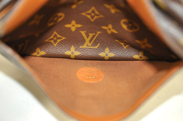 Auth Louis Vuitton Monogram Jeune Fille PM Shoulder Cross Bag Old Model LV K5827