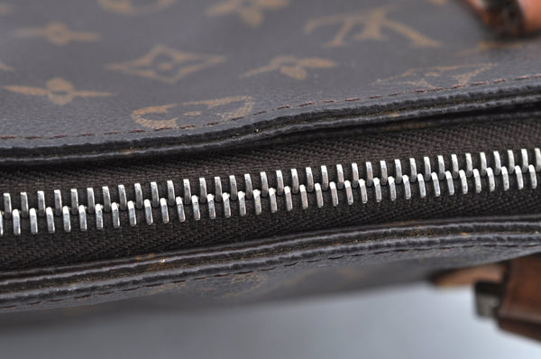 Authentic Louis Vuitton Monogram Cabas Mezzo Shoulder Tote Bag M51151 Junk K5828