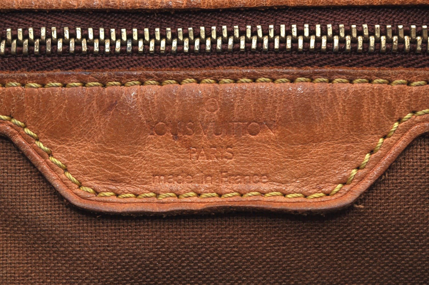 Authentic Louis Vuitton Monogram Cabas Mezzo Shoulder Tote Bag M51151 Junk K5828