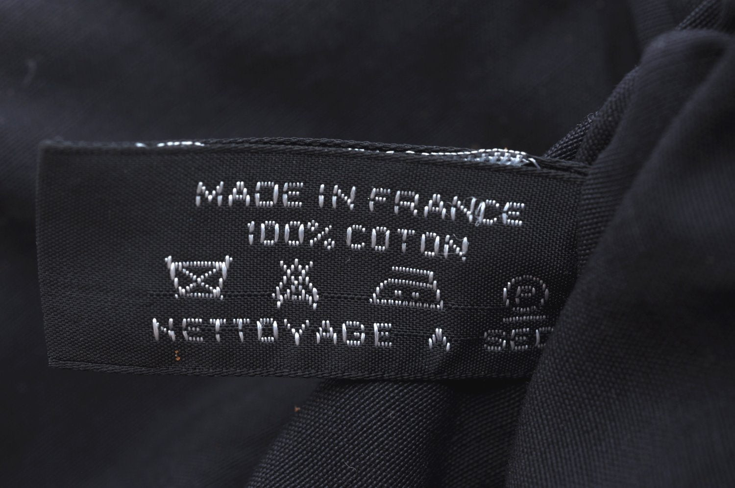 Authentic HERMES Bolide PM Pouch Purse Canvas Leather Black K5830