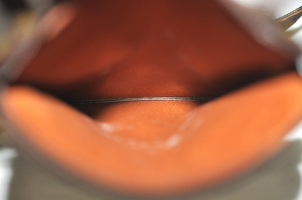 Authentic Louis Vuitton Monogram Pochette Secret M45484 Shoulder Bag Pouch K5835