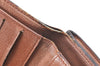 Authentic Louis Vuitton Monogram M61652 Porte Monnaie Billet Carte Credit K5840
