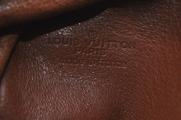 Authentic Louis Vuitton Monogram Nile 34 Shoulder Cross Body Bag Old Model K5842