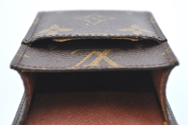 Authentic Louis Vuitton Monogram Etui Cigarette Case M63024 LV K5844