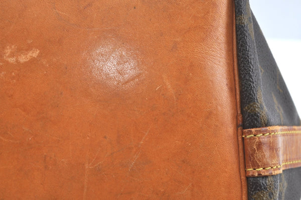 Authentic Louis Vuitton Monogram Petit Noe M42226 Shoulder Drawstring Bag K5845