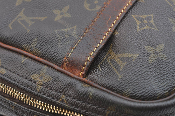 Auth Louis Vuitton Monogram Reporter GM Shoulder Cross Bag M45252 LV Junk K5872