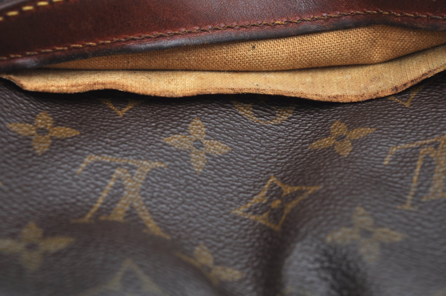 Auth Louis Vuitton Monogram Reporter GM Shoulder Cross Bag M45252 LV Junk K5872