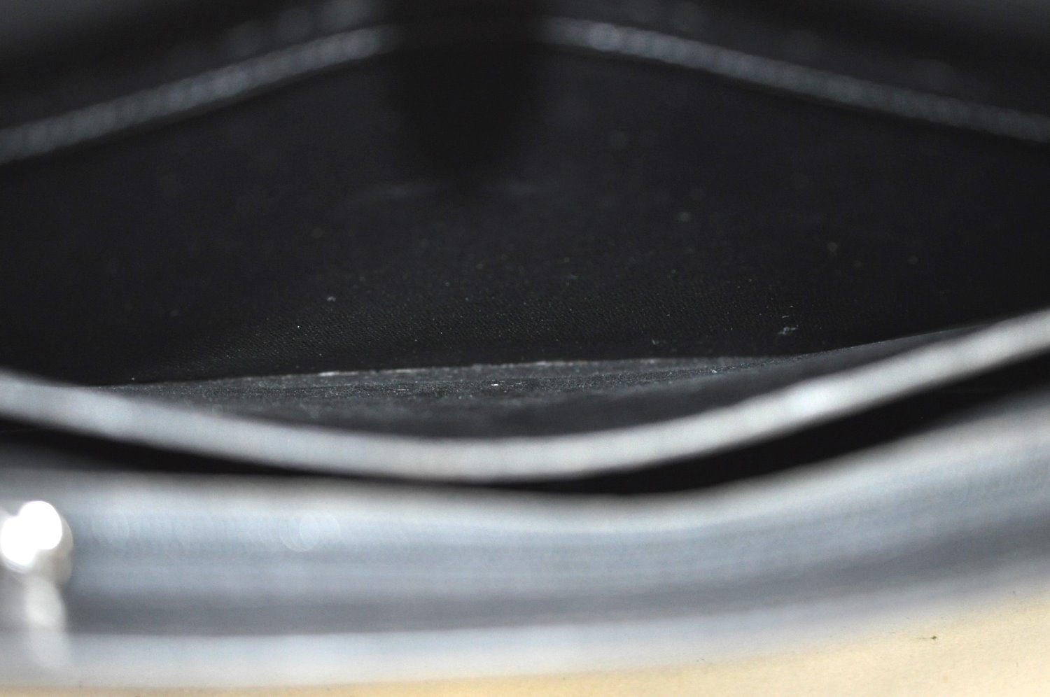 Auth Louis Vuitton Epi Porte Documents Bandouliere Briefcase M54462 Black K5875