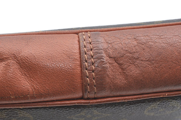 Authentic Louis Vuitton Monogram Pochette Sport Clutch Bag Old Model Junk K5878