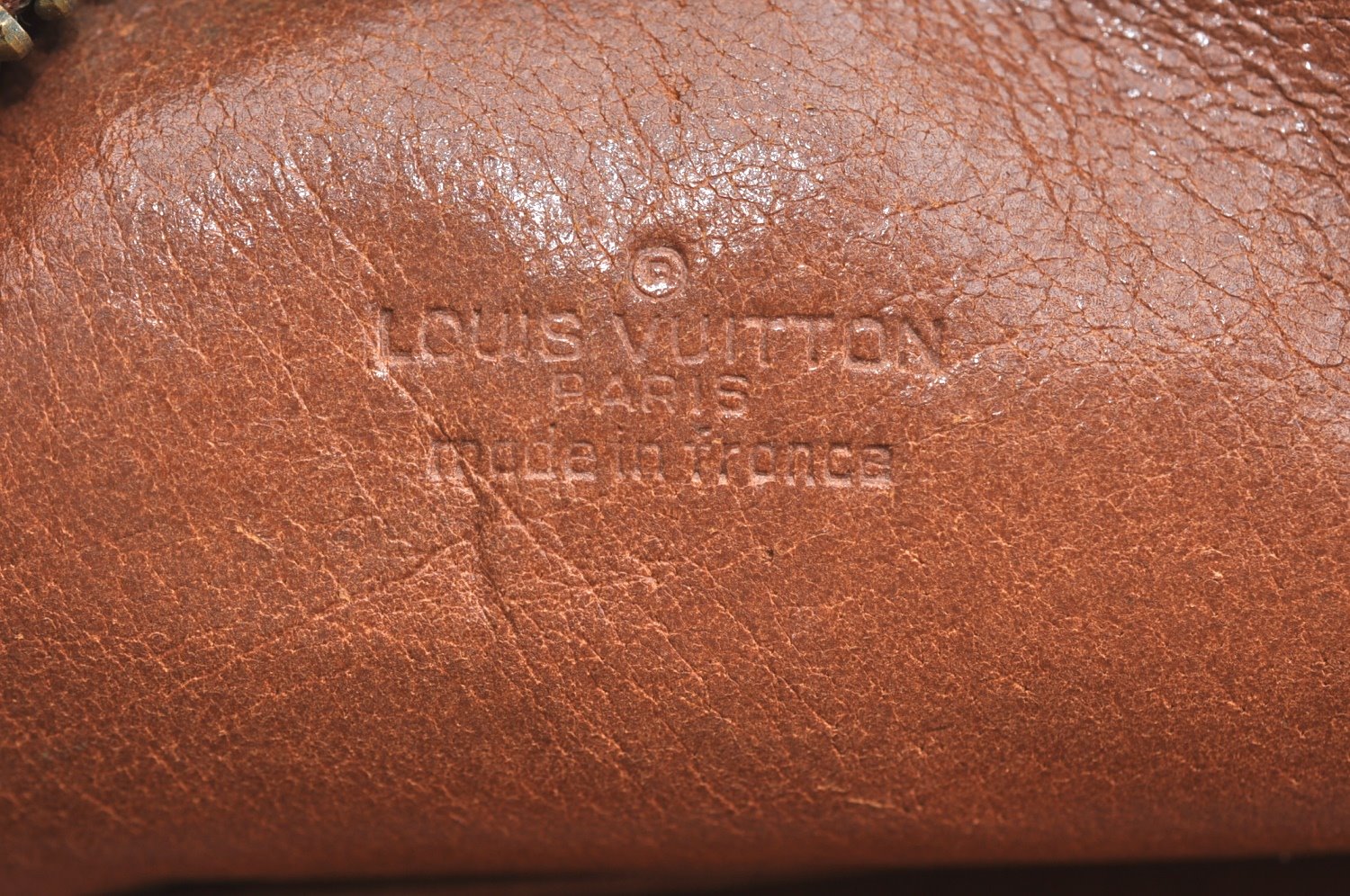 Authentic Louis Vuitton Monogram Pochette Sport Clutch Bag Old Model Junk K5878