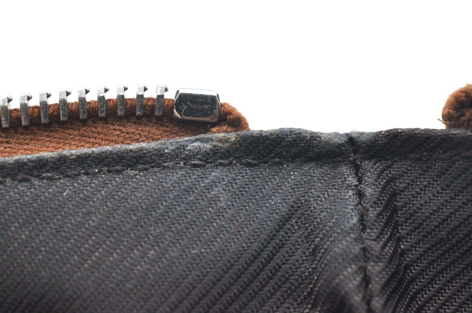 Authentic GUCCI Clutch Hand Bag Purse GG Nylon Leather 282071 Red K5881