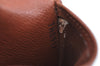 Authentic Louis Vuitton Monogram M61652 Porte Monnaie Billet Carte Credit K5886