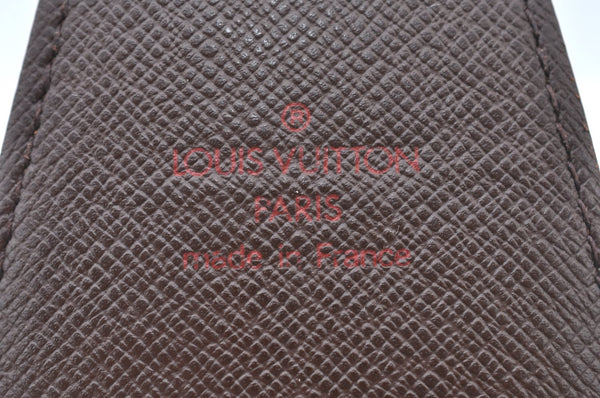 Authentic Louis Vuitton Damier Etui Cigarette Case N63024 LV K5889