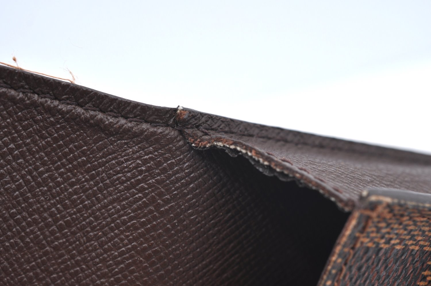 Authentic Louis Vuitton Damier Etui Cigarette Case N63024 LV K5889