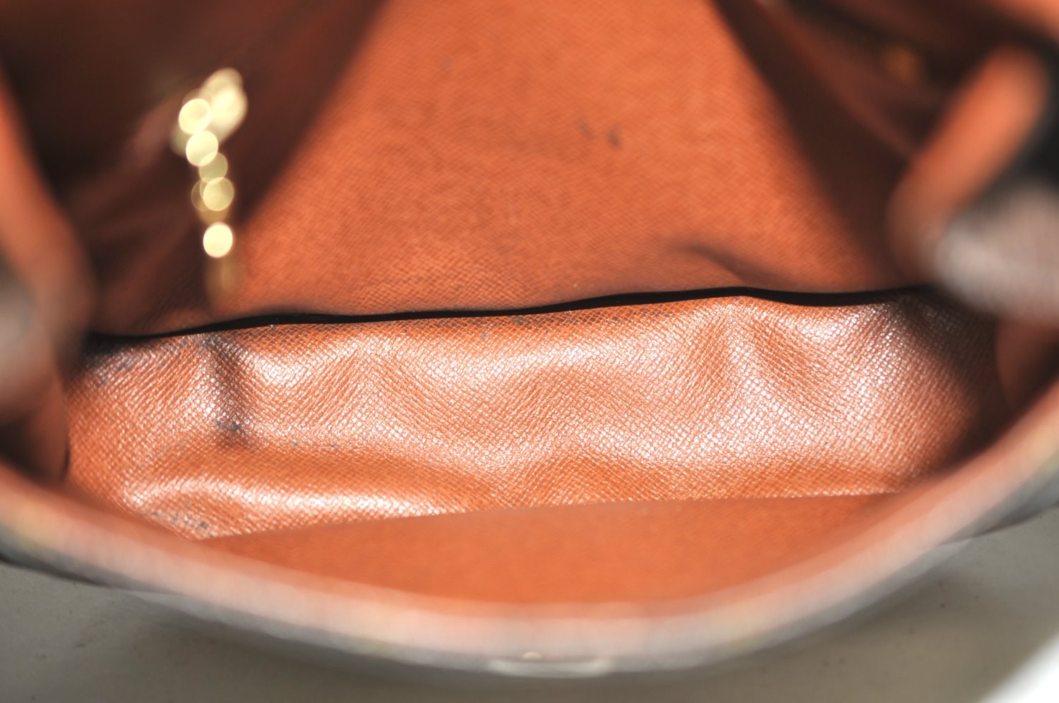 Auth Louis Vuitton Monogram Saint Cloud MM M51243 Shoulder Cross Bag Junk K5894