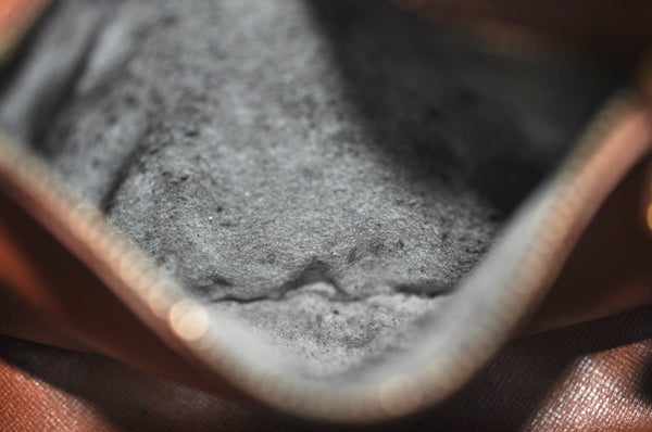 Auth Louis Vuitton Monogram Saint Cloud MM M51243 Shoulder Cross Bag Junk K5894