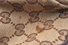 Authentic GUCCI Sukey 2Way Shoulder Tote Bag GG Canvas Leather Brown K5900
