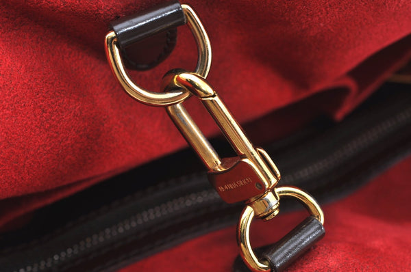 Authentic Louis Vuitton Damier Hampstead MM Shoulder Tote Bag N51204 LV K5903