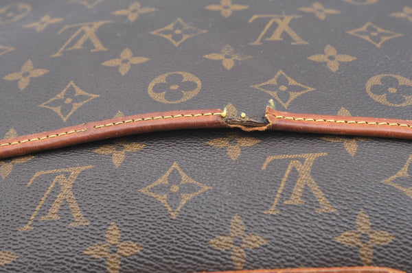 Authentic Louis Vuitton Monogram Deauville Hand Bag M47270 LV K5918