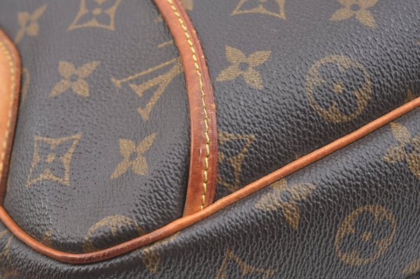 Authentic Louis Vuitton Monogram Deauville Hand Bag M47270 LV K5918