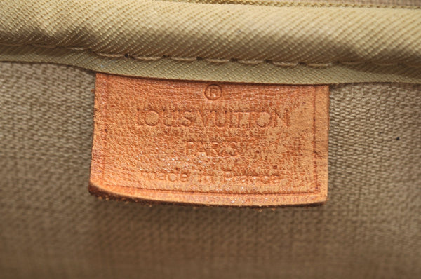 Authentic Louis Vuitton Monogram Deauville Hand Bag M47270 LV K5918