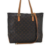 Auth Louis Vuitton Monogram Cabas Mezzo Shoulder Tote Bag M51151 LV Junk K5919