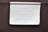 Authentic GUCCI Vintage Shoulder Tote Bag GG Canvas Leather 189669 White K5944