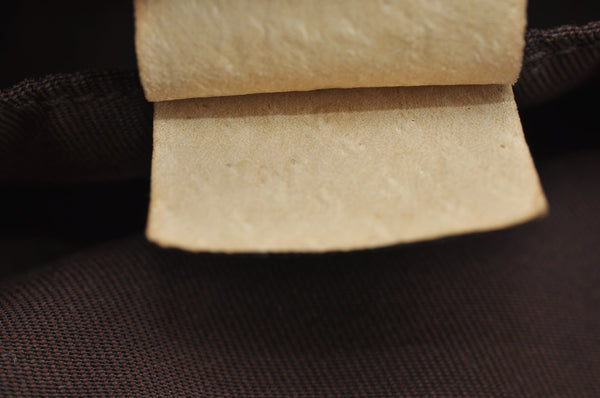 Authentic GUCCI Vintage Shoulder Tote Bag GG Canvas Leather 189669 White K5944