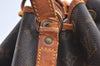 Authentic Louis Vuitton Monogram Noe Shoulder Drawstring Bag M42224 LV K5950