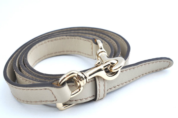 Authentic GUCCI Sukey Guccissima 2Way Shoulder Tote Bag GG Leather White K5953