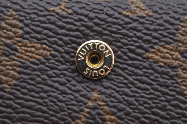 Authentic Louis Vuitton Monogram Multicles 4 Four Hooks Key Case M62631 LV K5957