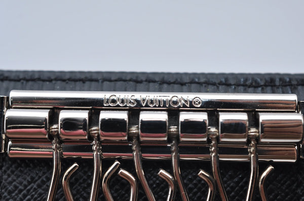 Authentic Louis Vuitton Epi Multicles 6 Key Case Black M63812 LV Box K5958