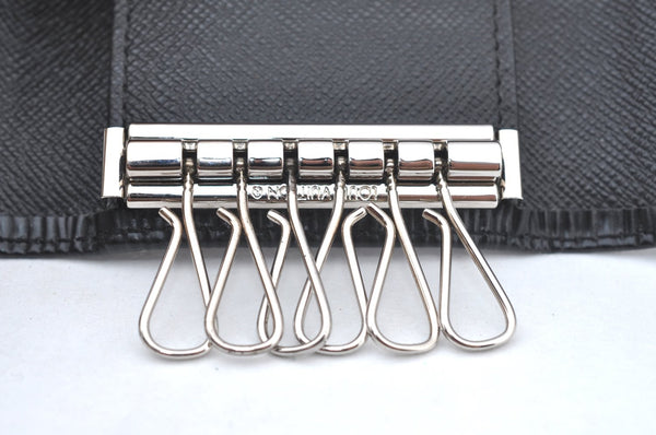 Authentic Louis Vuitton Epi Multicles 6 Key Case Black M63812 LV Box K5958