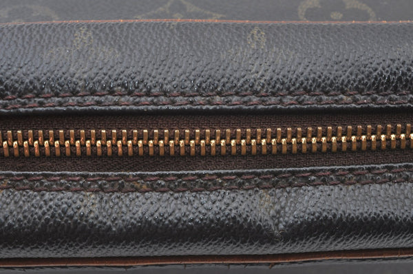 Authentic Louis Vuitton Monogram Compiegne 28 Clutch Hand Bag M51845 LV K5972