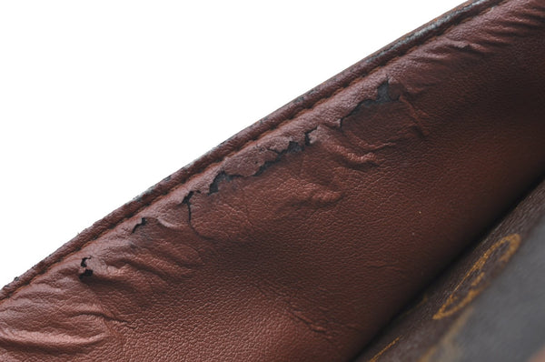 Authentic Louis Vuitton Monogram Compiegne 28 Clutch Hand Bag M51845 LV K5972