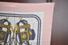 Authentic HERMES Carre 90 Scarf "BRIDES de GALA par" Silk Pink K5974