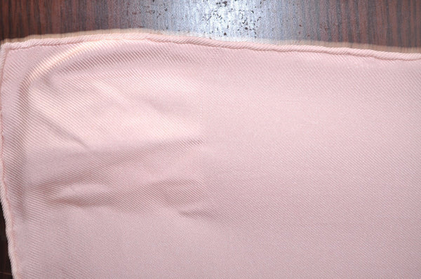 Authentic HERMES Carre 90 Scarf "BRIDES de GALA par" Silk Pink K5974