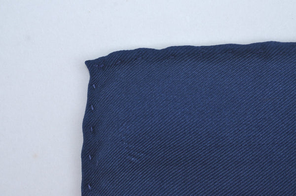 Authentic HERMES Carre 90 Scarf "BRIDES de GALA par" Silk Navy Blue K5975