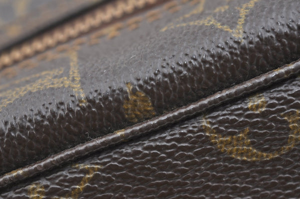 Auth Louis Vuitton Monogram Trousse Toilette 28 Clutch Bag M47522 LV Junk K5976