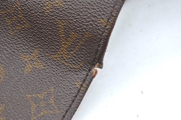 Auth Louis Vuitton Monogram Cartouchiere GM M51252 Shoulder Cross Bag Junk K5978